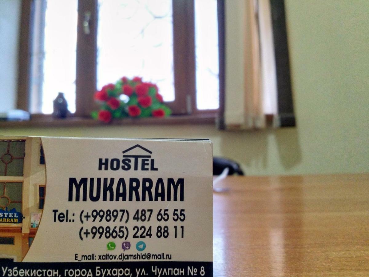 Hostel Mukarram Buhara Kültér fotó